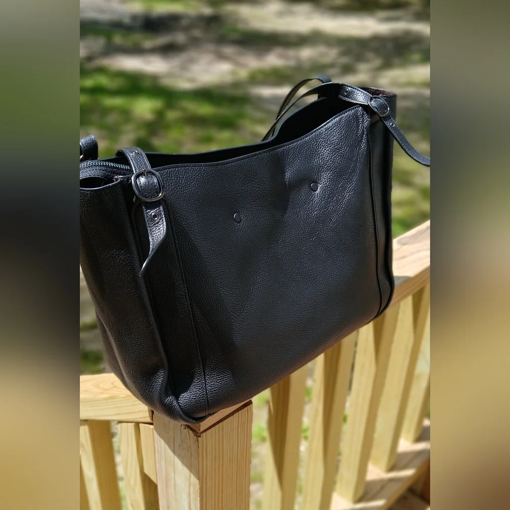 Coach Black Alana Tote - Picture 2 of 16